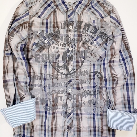 Epic Threads Mens Long Sleeve Button Down Shirt - Picture 1 of 5